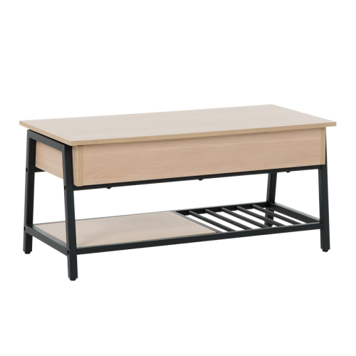 Холна маса с повдигащ механизъм DALLAS - дъб сонома