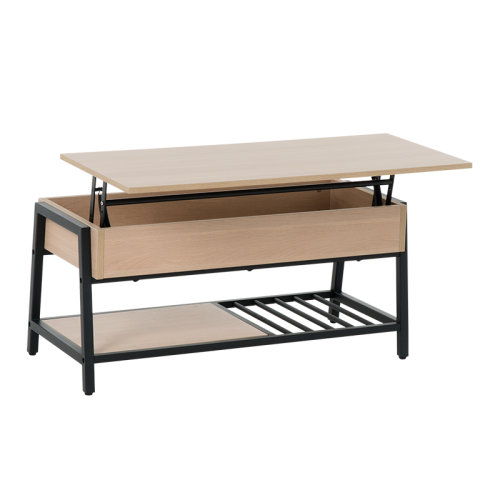 Холна маса с повдигащ механизъм DALLAS - дъб сонома