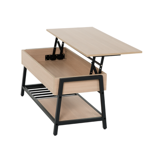 Холна маса с повдигащ механизъм DALLAS - дъб сонома