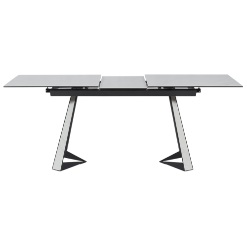 Разтегателна трапезна маса ADAM L - бяла