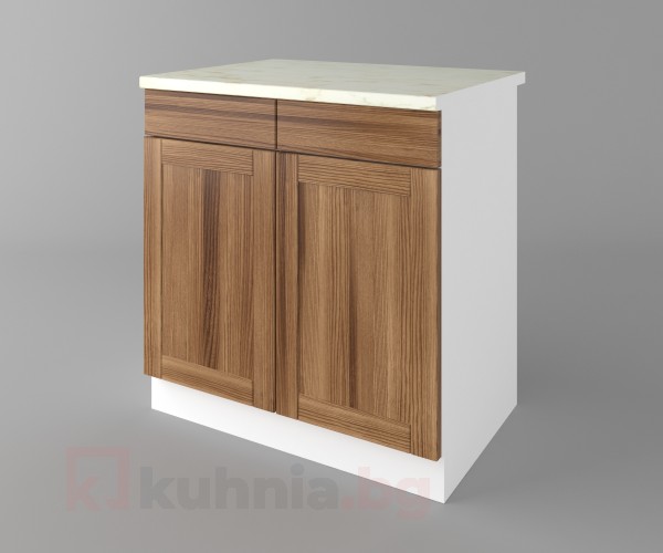 Шкаф с две чекмеджета и две врати