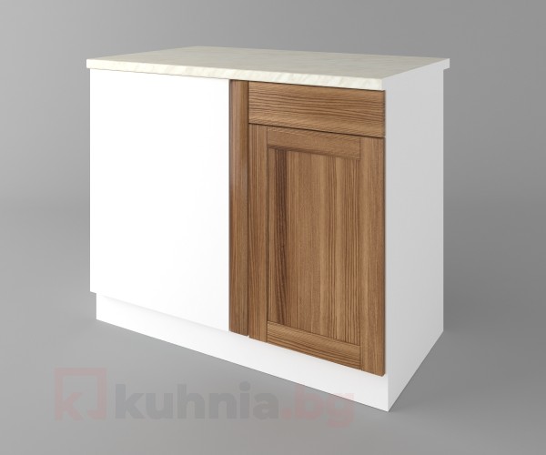 Долен кухненски шкаф за ъгъл  Калатея - Канела