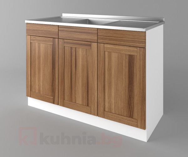 Шкаф с мивка - с две работещи чекмеджета