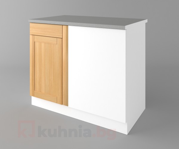 Долен кухненски шкаф за ъгъл  Калатея - Натурална
