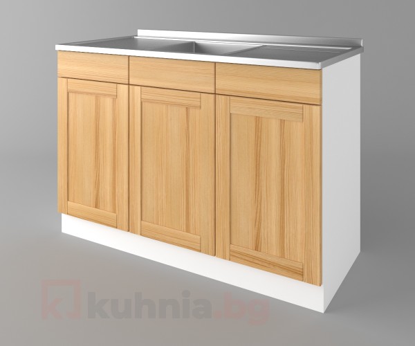 Шкаф с мивка - с две работещи чекмеджета