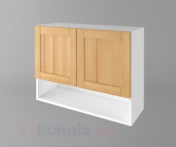 Шкаф с две врати и ниша