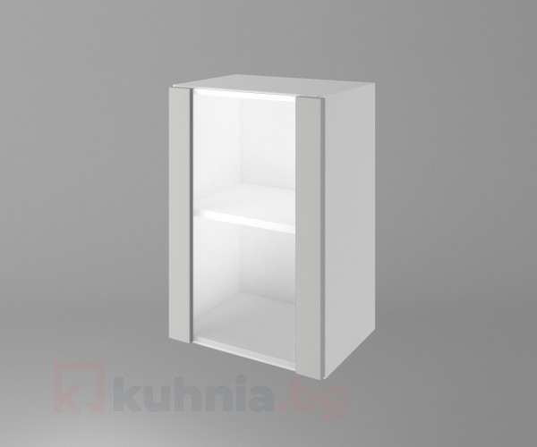 Шкаф с една остъклена врата