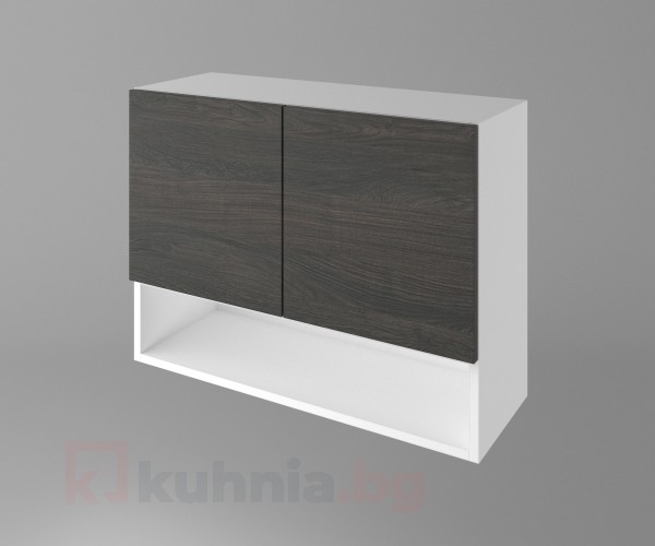 Шкаф с две врати и ниша