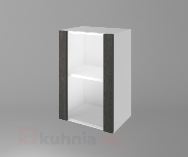 Шкаф с една остъклена врата