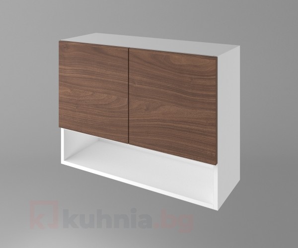 Шкаф с две врати и ниша