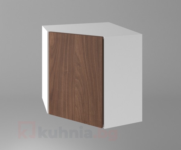 Шкаф за вътрешен ъгъл с една врата