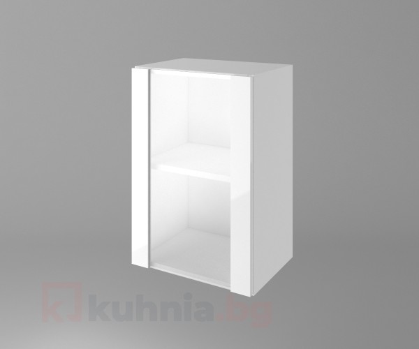 Шкаф с една остъклена врата