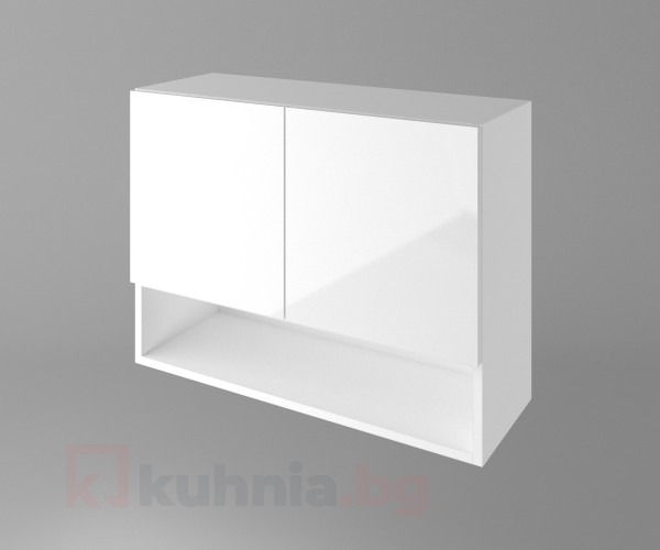 Шкаф с две врати и ниша