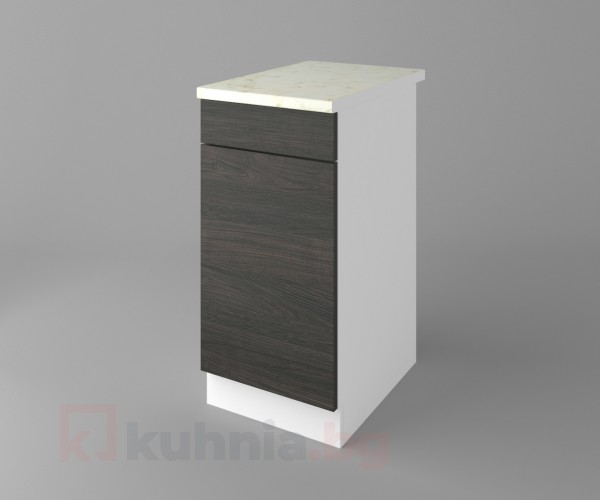 Долен кухненски шкаф с чекмедже и една врата Вега