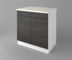 Долен кухненски шкаф с две чекмеджета и две врати Вега 2