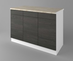 Долен кухненски шкаф с три чекмеджета и три врати  Вега 1