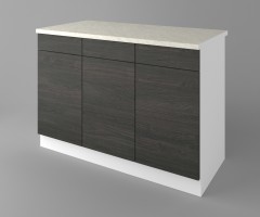 Долен кухненски шкаф с три чекмеджета и три врати  Вега 3