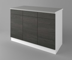 Долен кухненски шкаф с три чекмеджета и три врати  Вега 4