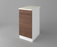 Долен кухненски шкаф с чекмедже и една врата Атлас 4