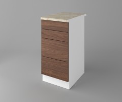 Долен кухненски шкаф с четири чекмеджета Атлас 1