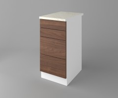 Долен кухненски шкаф с четири чекмеджета Атлас 3