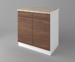 Долен кухненски шкаф с две чекмеджета и две врати Атлас 1