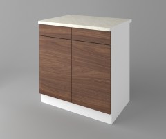 Долен кухненски шкаф с две чекмеджета и две врати Атлас 2