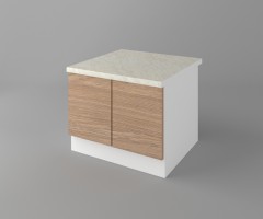 Долен кухненски шкаф за раховец с термоплот Поларис 3