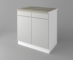 Долен кухненски шкаф с две чекмеджета и две врати Мирта 3
