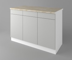 Долен кухненски шкаф с три врати и три чекмеджета Мирта 1