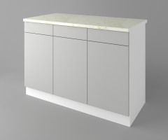 Долен кухненски шкаф с три врати и три чекмеджета Мирта 2