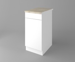 Долен кухненски шкаф с чекмедже и една врата Нарцис 1