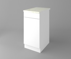 Долен кухненски шкаф с чекмедже и една врата Нарцис 2