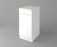 Долен кухненски шкаф с чекмедже и една врата Нарцис 3