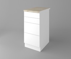 Долен кухненски шкаф с четири чекмеджета Нарцис 1