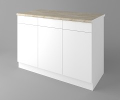 Долен кухненски шкаф с три чекмеджета и три врати Нарцис 1