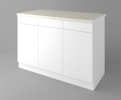 Долен кухненски шкаф с три чекмеджета и три врати Нарцис 3