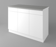 Долен кухненски шкаф с три чекмеджета и три врати Нарцис 4