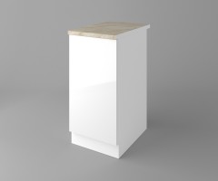 Долен кухненски шкаф с една врата Нарцис - Гланц 1