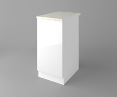 Долен кухненски шкаф с една врата Нарцис - Гланц 3