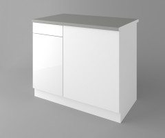 Долен кухненски шкаф за ъгъл Нарцис - Гланц 4