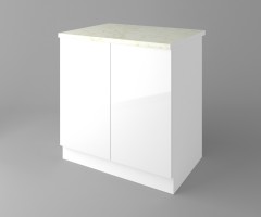 Долен кухненски шкаф с две врати Нарцис - Гланц 2