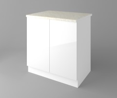 Долен кухненски шкаф с две врати Нарцис - Гланц 3