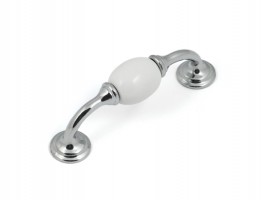 Метална ретро дръжка с керамика 8542 1