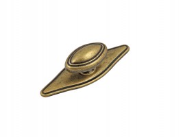 Метална ретро дръжка старо злато 1152 1