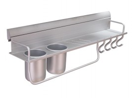 Алуминиев мултифункционален рафт за кухня KA 1