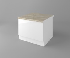 Долен кухненски шкаф за раховец с термоплот Нарцис - Гланц 1