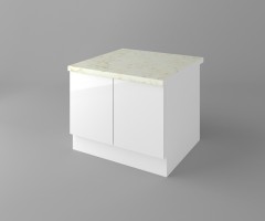 Долен кухненски шкаф за раховец с термоплот Нарцис - Гланц 2
