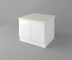 Долен кухненски шкаф за раховец с термоплот Нарцис - Гланц 3