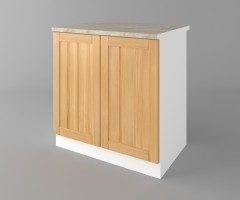 Долен кухненски шкаф с две врати Калатея - Натурална 2